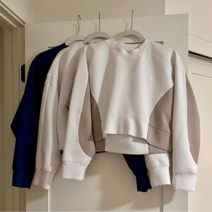 🔥 BUNDLE: A&F - 3X YPB neoKNIT Mini Crew + 3X YPB sculptLUX 7/8-Length Leggings